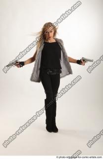 Nikol Action Standing Pose With Guns